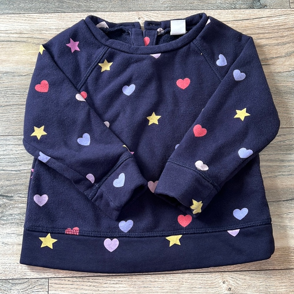 Baby Gap Heart Sweatshirt